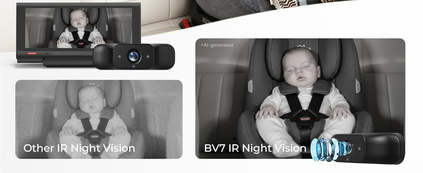 BABY CAR MONITOR CAMERA
