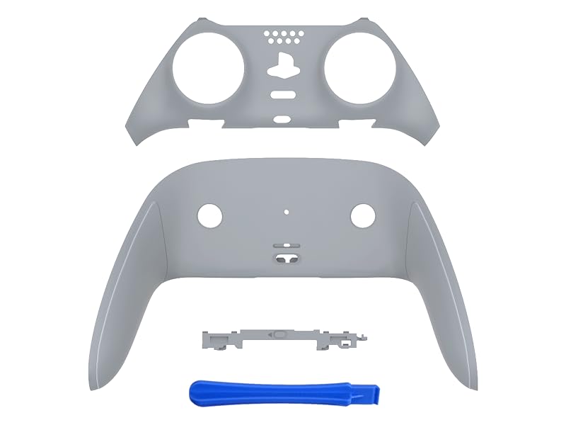 eXtremeRate Top Bottom Decorative Trim Shell For ps5 Edge Controller Replacement Shell Plates Cover