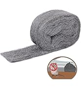 TAFFY'S Steel Wool for Mice Control - 1 Pack of 3×15Ft Steel Wool, Gap Filter for House & Garage ...