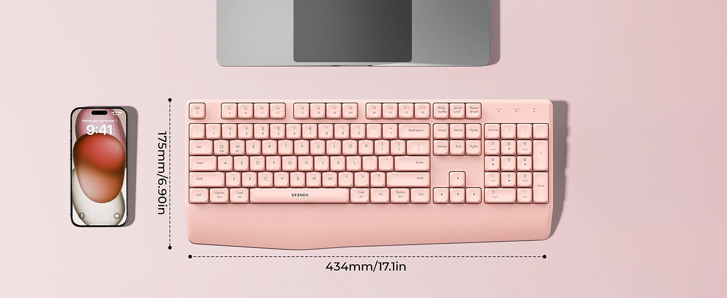 bluetooth keyboard with number pad