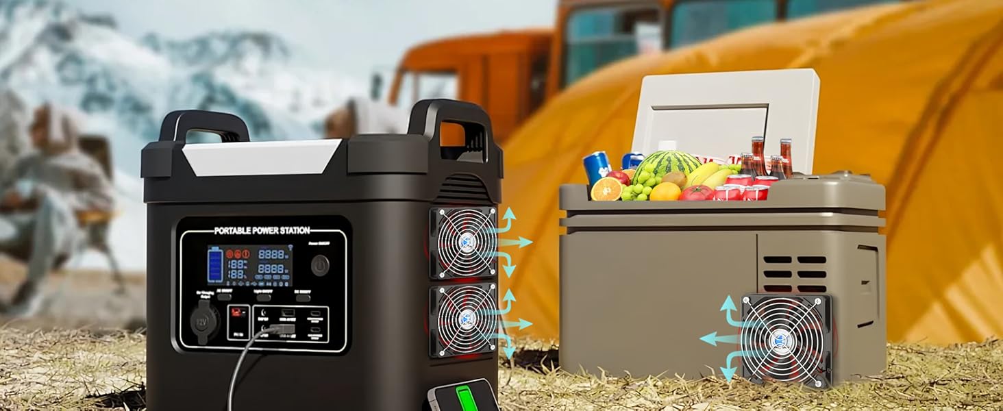 camper fridge fan