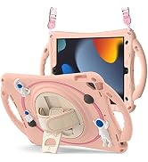 ZenRich Kids Astronauts Case for iPad 9th 8th 7th Generation 10.2'' and iPad Air 10.5 /Pro 10.5, ...