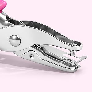 Paper Punch, the hole punch’s metal main body is wear-resistant for long-term use