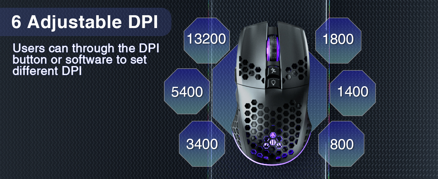 wireless gaming mouse wireless mouse gamer Rechargeable programmable custom mouse