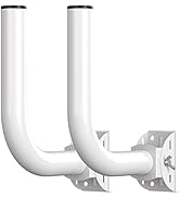 Ueevii Universal Wireless Bridge Bracket Mount, Pole and Wall-Mounted Mount for Outdoor Point to ...