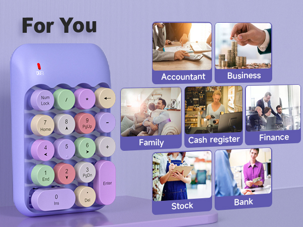 number pads