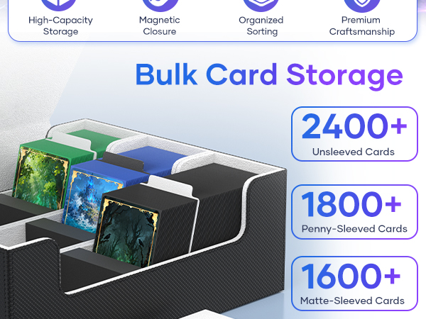 Trading Card Storage Box