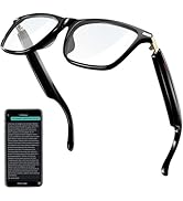 XOOMEER Ai Translator Smart Glasses,Bluetooth Glasses with 164+ Language Translation,AI Chat Deep...