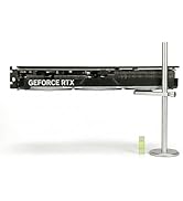 FRAINEL GPU Support Bracket, Universal Graphics Card Sag Support Stand (Up to 7.3"), Aluminum All...