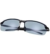 Vepiant Men's Photochromic Polarized Sunglasses Al-Mg Metal Frame Sports Driving Glasses UV400 Pr...