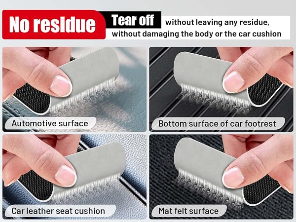 No residue