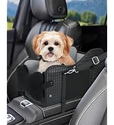Vokvaktak Center Console Dog Car Seat, Pet Car Seat, Armrest Middle Console Booster Travel Carrie...