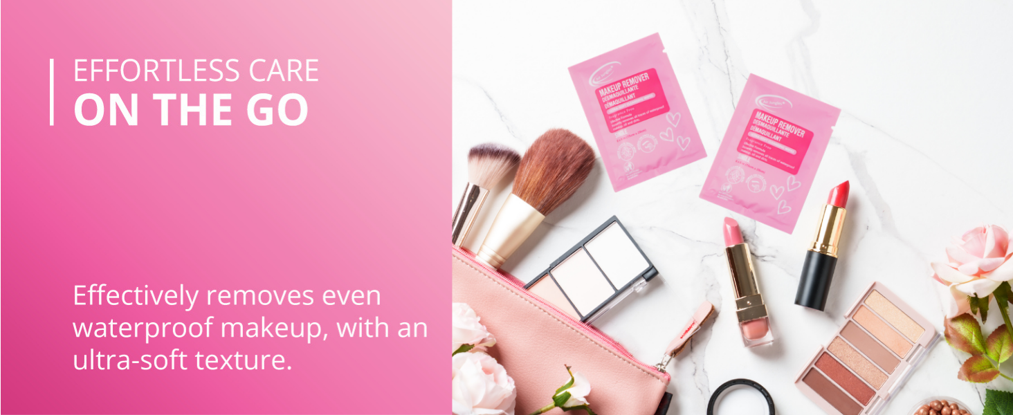 mini makeup remover wipe