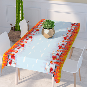 fire truck tablecloth
