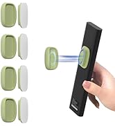 Tiizze 4 Pack Upgraded Magnetic Remote Control Holder Wall Mount - Enhanced N52 Magnets & Stronge...
