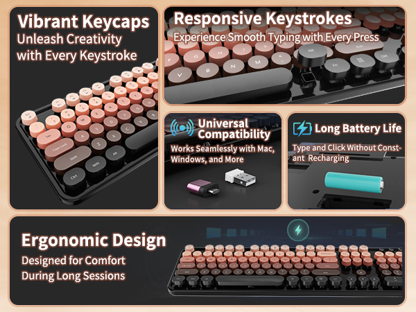 bluetooth keyboard and mouse combo