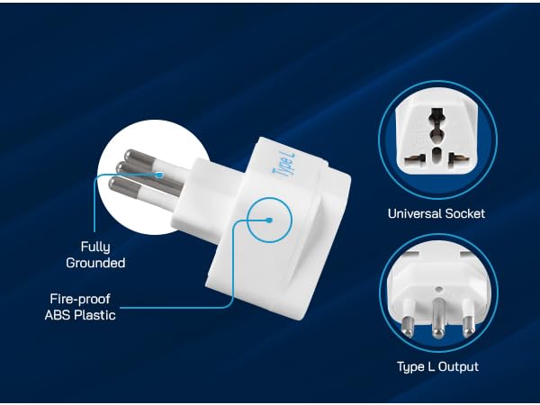 travel adapter italy