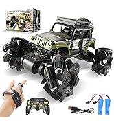 Remote Control Car, 1:16 Drift RC Cars 360° Rotating 4WD 2.4Ghz Gesture Sensor Watch Monster Truc...