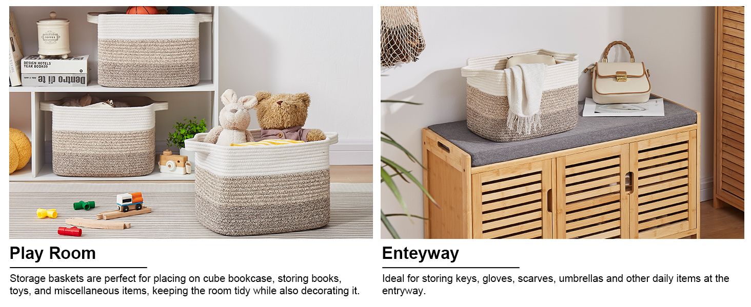 OIAHOMY Storage Basket