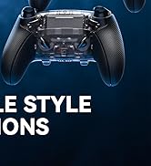 eXtremeRate Beyond-ARC Bottom Shell Kit Compatible with p s 5 Edge Controller with Rubberized Gri...