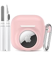 LDSXAY 2 in 1 Silicone Case Compatible with AirPod 4 and AirTag, Shockproof Protective Skin Cover...