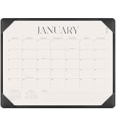 Simplified Desk Calendar 2026-2027 with Desktop Mat, Desk Pad Calendar from January 2026 to June ...