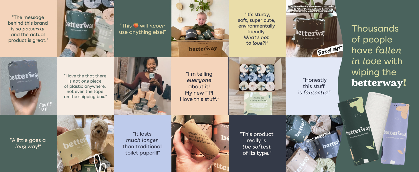 Thousands of people have fallen in love with wiping the betterway