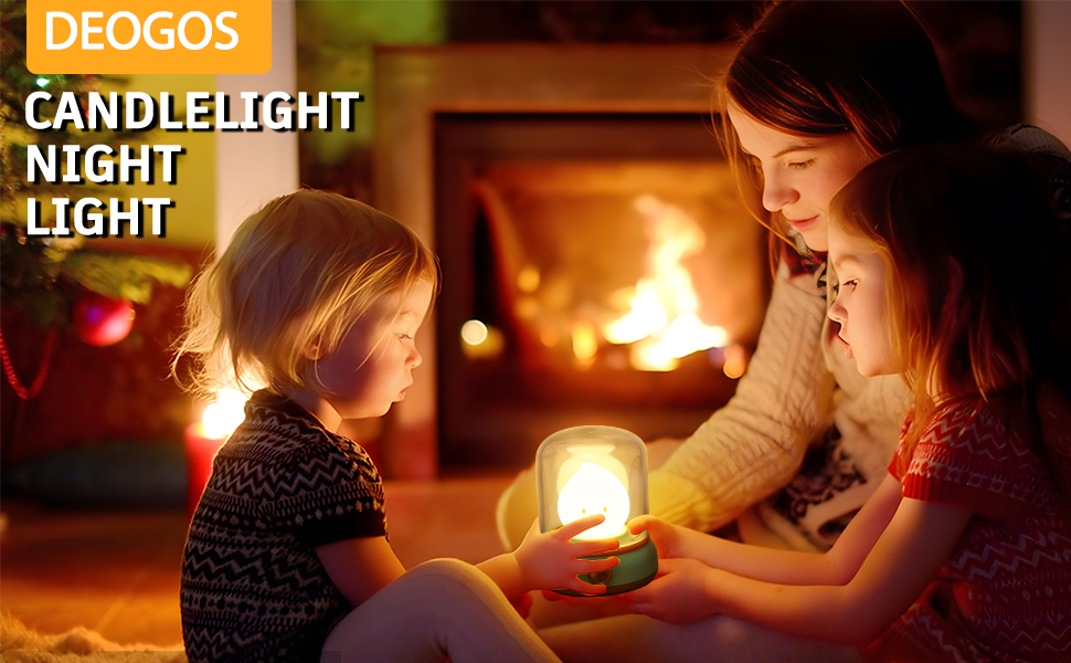 Ghost Campfire Night Light