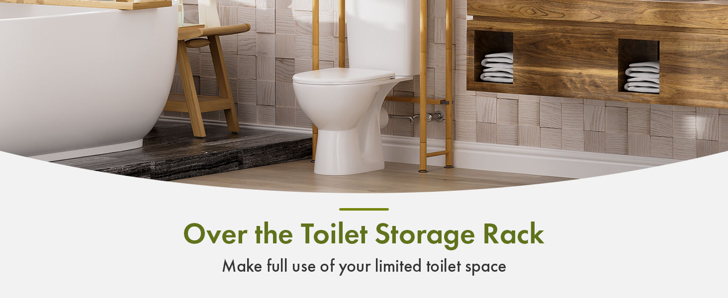 Over The Toilet Storage