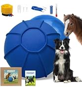 VOXGET Dog Toy Ball for Dogs, Interactive Dog Training Toy for Medium Large Breeds Outdoor Play, ...