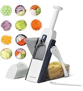 Jonscook Multifunctional Kitchen Gadgets Mandoline Food Slicer, Safe Veggie Chopper Vegetable Cut...