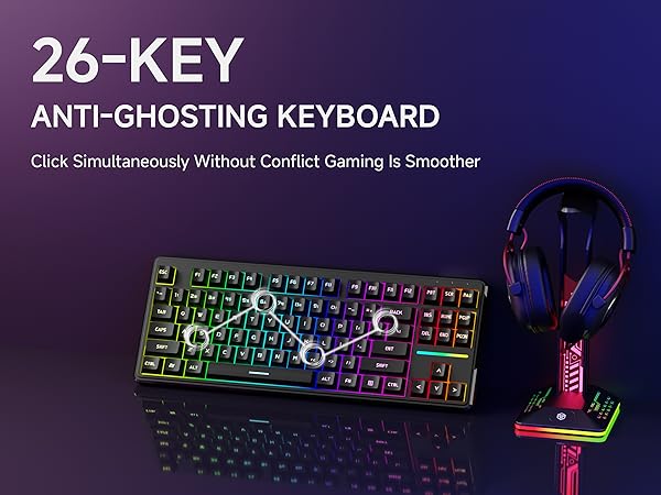 wired gaming keyboard gaming keyboard silent keyboard black keyboard