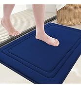 Grandaily Memory Foam Bath Mat Rug 24x16, Ultra Soft, Non-Slip and Absorbent Bathroom Rugs, Machi...