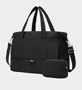 Vorspack Duffle Bag for Travel - 30L Gym Bag for Women Men Personal Item Travel Bag with Shoe Poc...