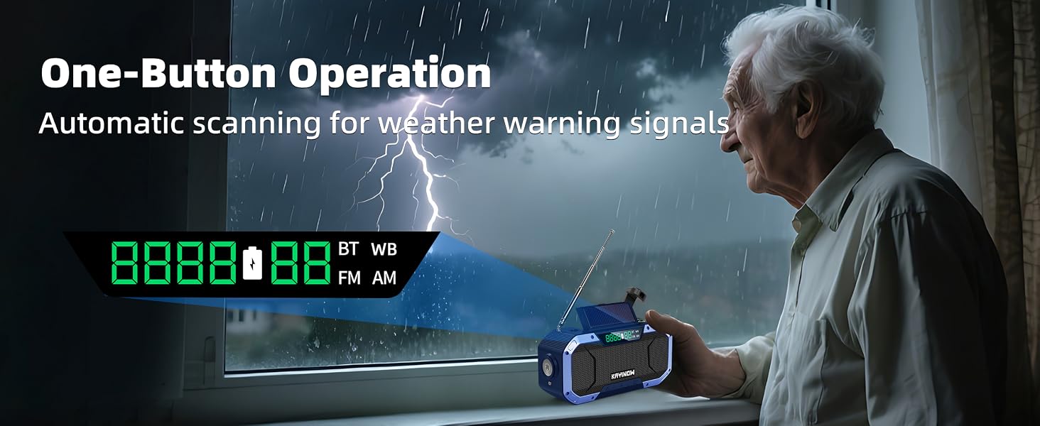 Simple operation, one-tap search for weather channels