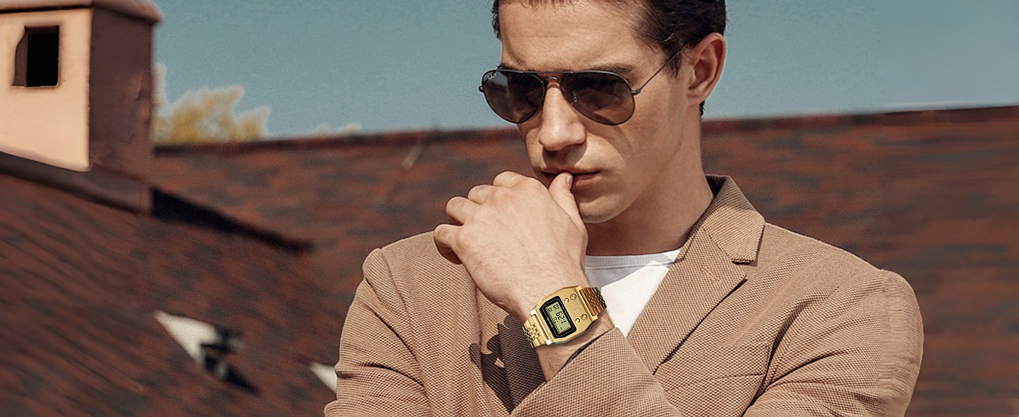 Luxury Business Gold Watch for Men