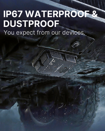 IP67-WATERPROOF- DUSTPROOF