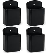 SIBRANT 4 Pcs Remote Control Holder Wall Mount, TV Controller Holder, Self Adhesive Remote Holder...