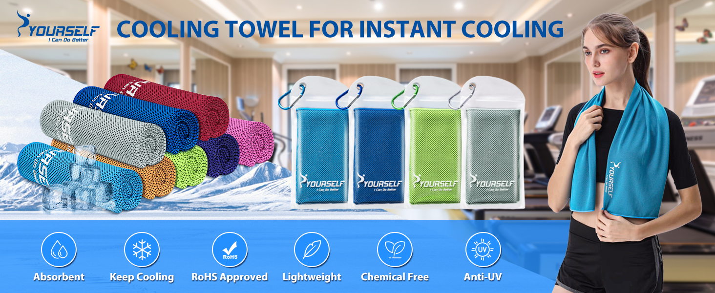 cooling towels for neck and face cooling towel for hot weather cooling towels