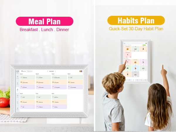digital wall calendar touch screen