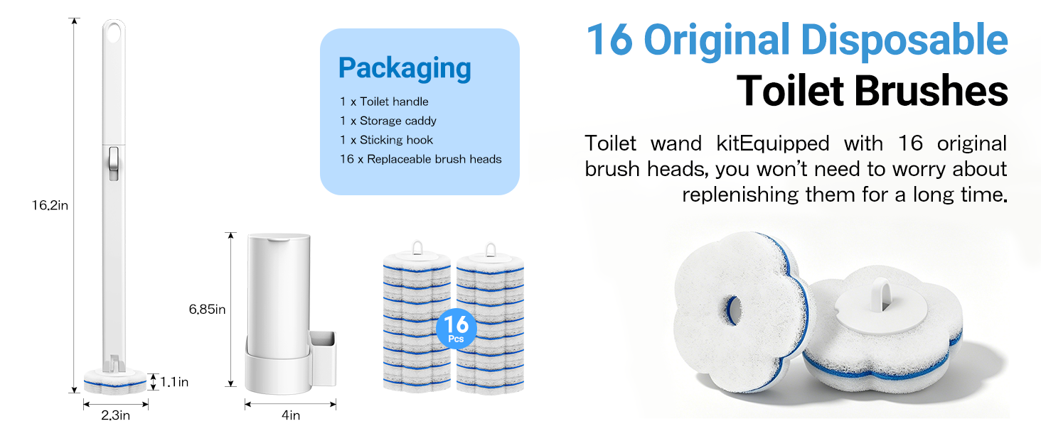 Disposable Toilet Brush