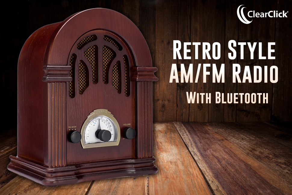 Retro Wooden Radio