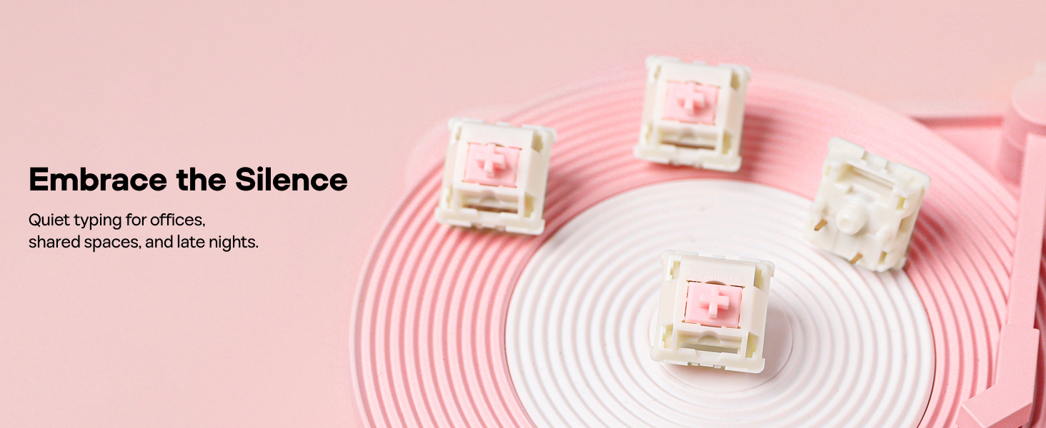 EPOMAKER Roseveil Silent Linear Mechanical Switch