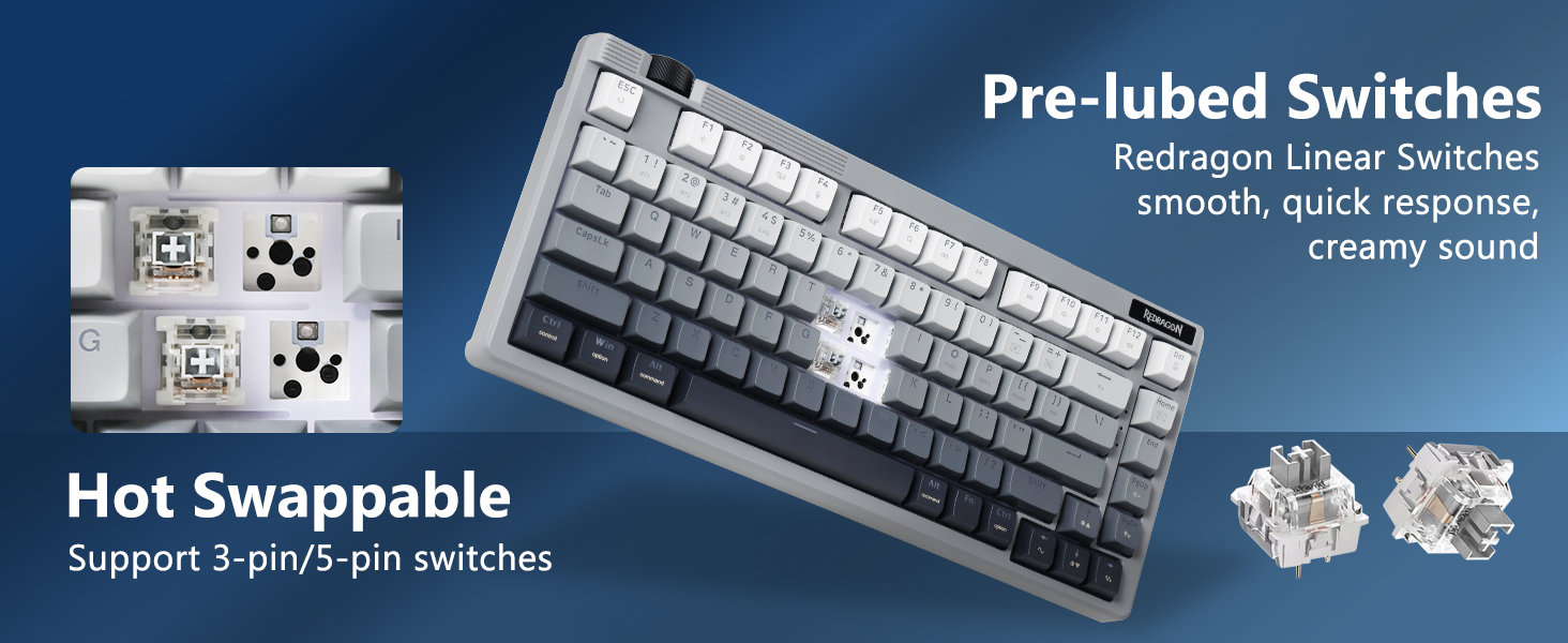 Tri-mode keyboard