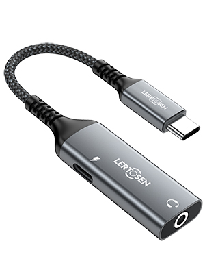 2-in-1 USB C PD Headphone Jack Adapter