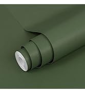 practicalWs Peel and Stick Wallpaper Green Contact Paper Self Adhesive Removable Wallpaper for Li...
