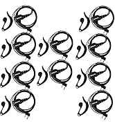 Retevis Walkie Talkie Earpiece with Mic,Volume Adjust,G Shape, for RT22 RT68 RT21 H-777 H-777S RT...