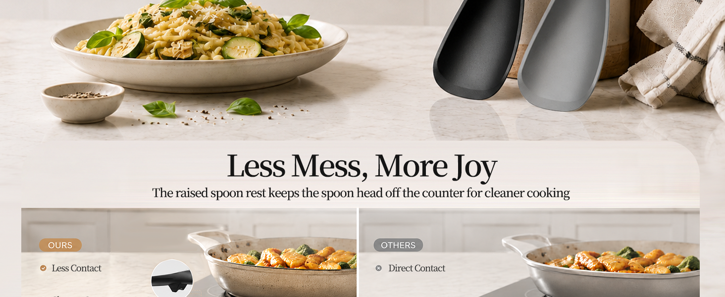 silicone cooking spoons