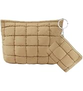 LYDZTION Puffy Makeup Bag,Cosmetic Bag for Women and Girls, Quilted Makeup Bag Organizer Cute Che...