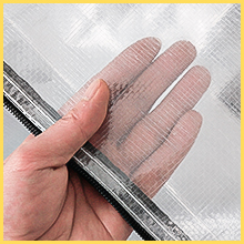 clear storage bags